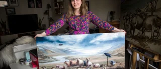 Islänningen som ställer ut i Saluhallen