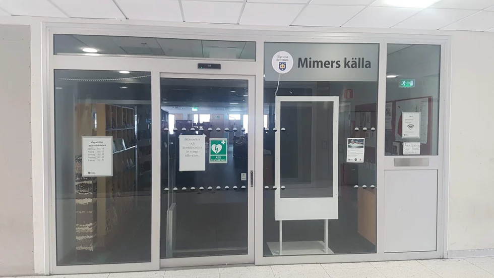 Valsta bibliotek och Valsta kontaktcenter har återigen stängts på obestämd tid framöver.