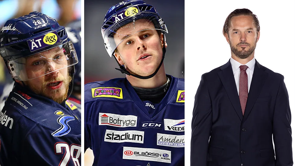 Jaakko Rissanen och Olle Lycksell är två spelare som LHC vill behålla. En ser ut att lämna och en ser ut att bli kvar. 