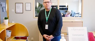 De "corona-stoppar" besökare på kontoret