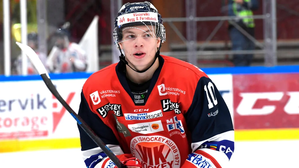 Lukas Wernblom har inlett starkt i VIK-tröjan.