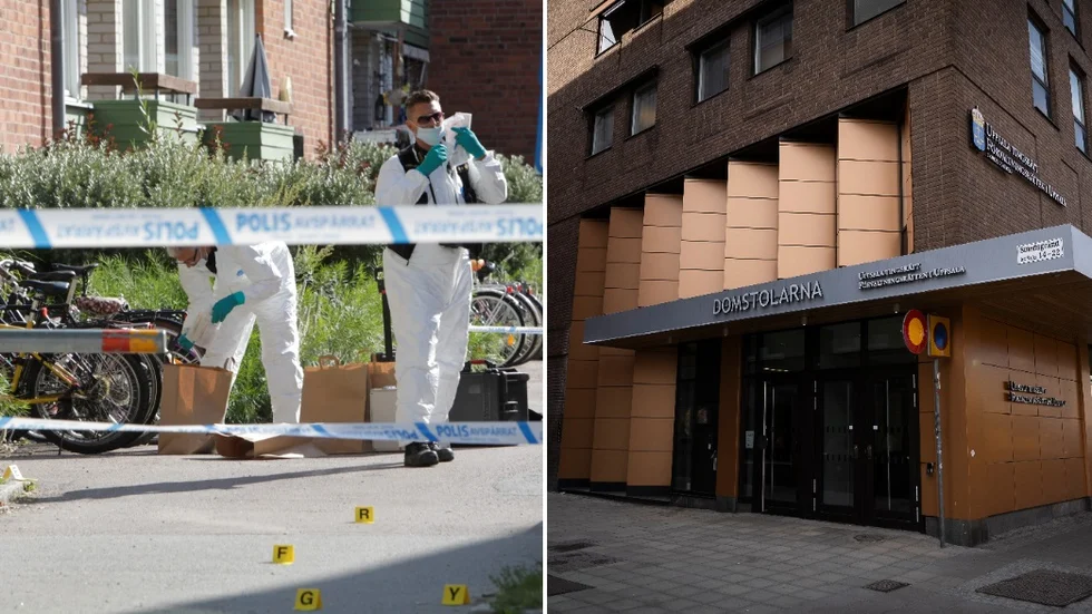 Mordet ägde rum i augusti i fjol. På fredagen startat rättegången i Uppsala tingsrätt. 