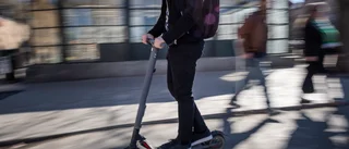 Elsparkcykel försvann från Resecentrum