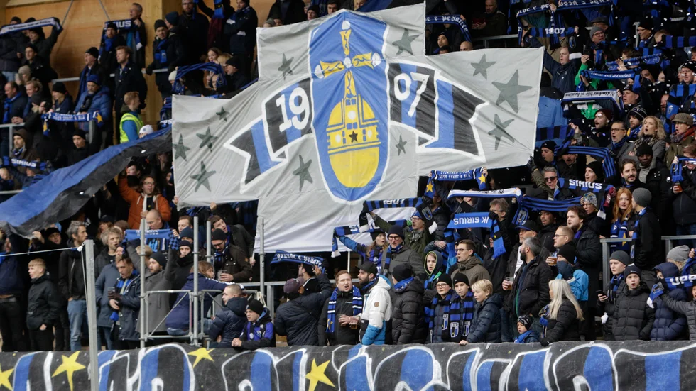 Siriusklacken under årets sista match i allsvenskan mellan Sirius och Kalmar.