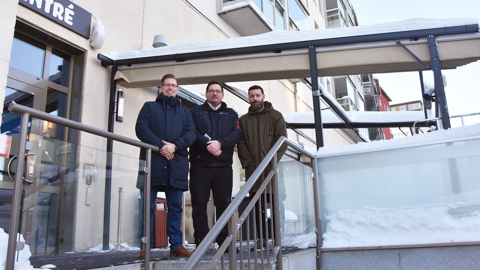 Rikard Mattsson, Bryggmästarn, Dennis Wikstén, Wiksténs fastigheter, och Etienne Maglic, Bryggmästarn, berättar om Bodens nyaste mötesplats. 