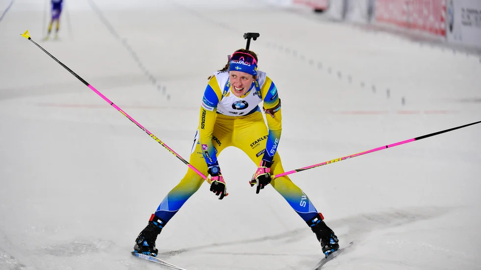 Elivra Öberg ger hundra gånger pengarna vid vinst i sprinten. 