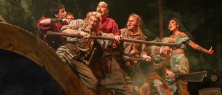 Barnsligt rolig musikal om Robin Hood
