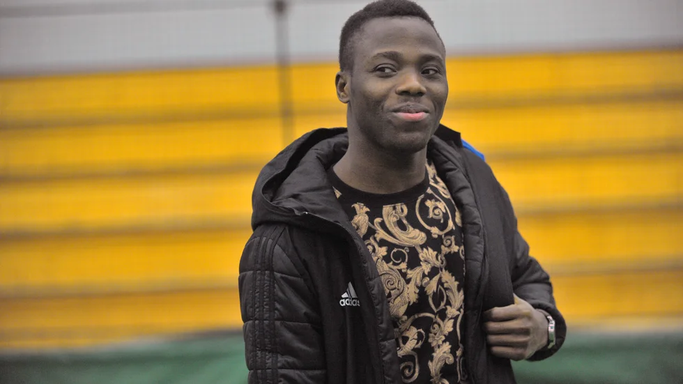 IFK Luleås nyförvärv Patrick Kpozo anslöt till laget under tisdagskvällen.