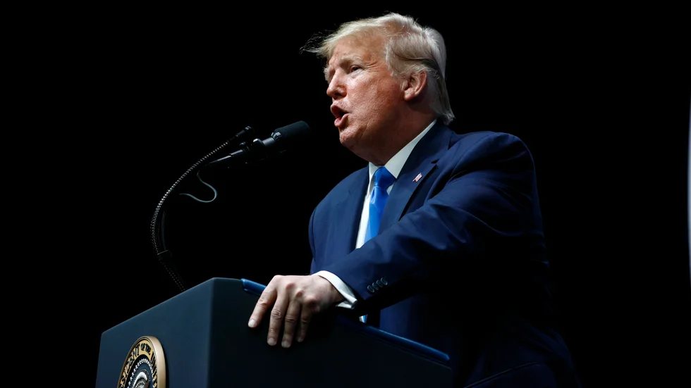 USA:s president Donald Trump orsakar mindre skada än de flesta tror.