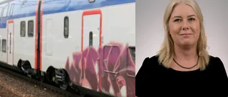 Nya tågen vandaliserade: "Tråkigt beteende"