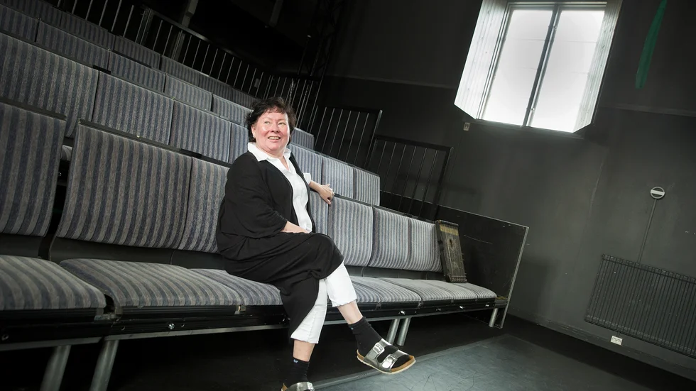 Åsa Simma, chef för Giron Sámi Teáhter i Kiruna.