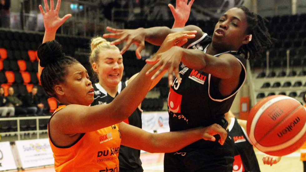 Visby Ladies andra halva av matchen var en riktig blunder.