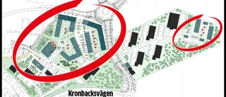 Två sexvåningshus planeras i Kronans kulturby