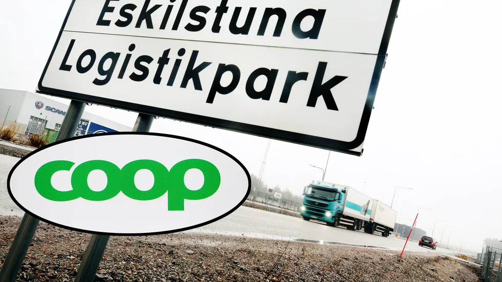 – Om vi går vidare med denna lösning kommer verksamheten vid dagens terminaler i Bro och Västerås att flyttas till Eskilstuna, säger Tobias Rydergren, presschef på Coop.