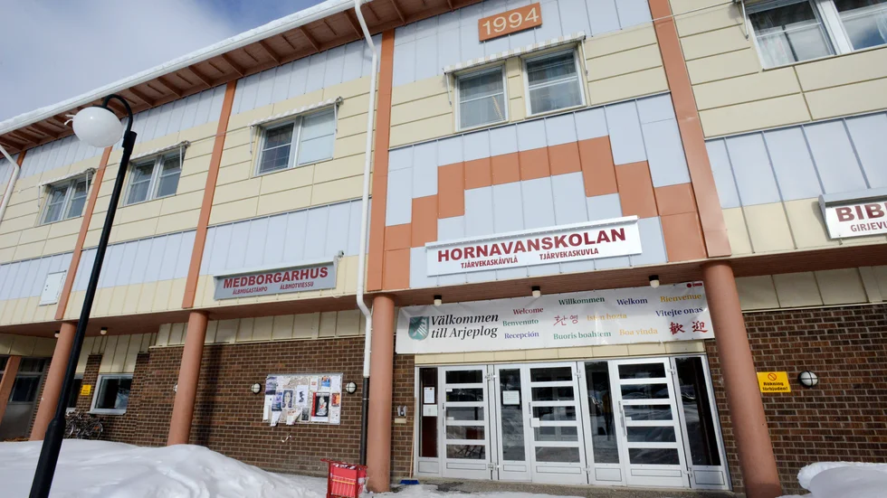 Kultur- och utbildningschefen Fredrik Westerlund säger att Hornavanskolan är relativt välrustade ifall ett beslut om fjärrundervisning fattas.