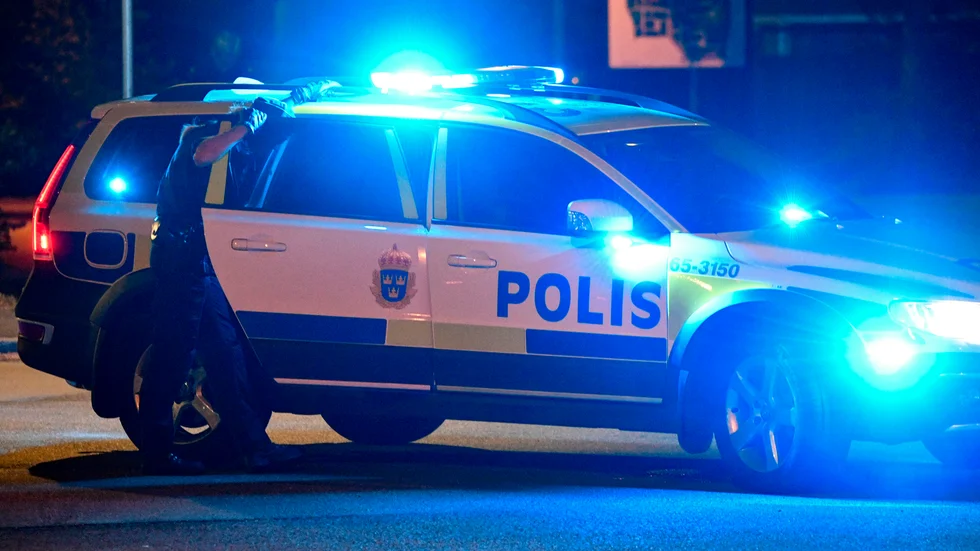 En bilträff i Arvidsjuar ger merjobb för polisen.