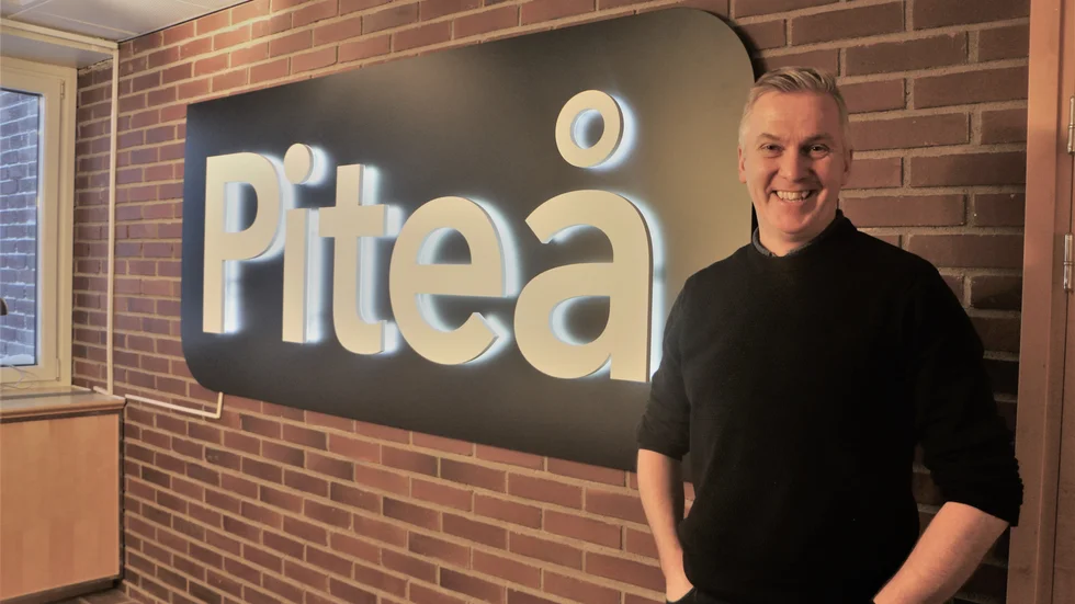 Ola Lidström arbetar med Piteå kommuns digitala strategi. "Vi vill minska vattendelarna mellan förvaltningarna", säger han.