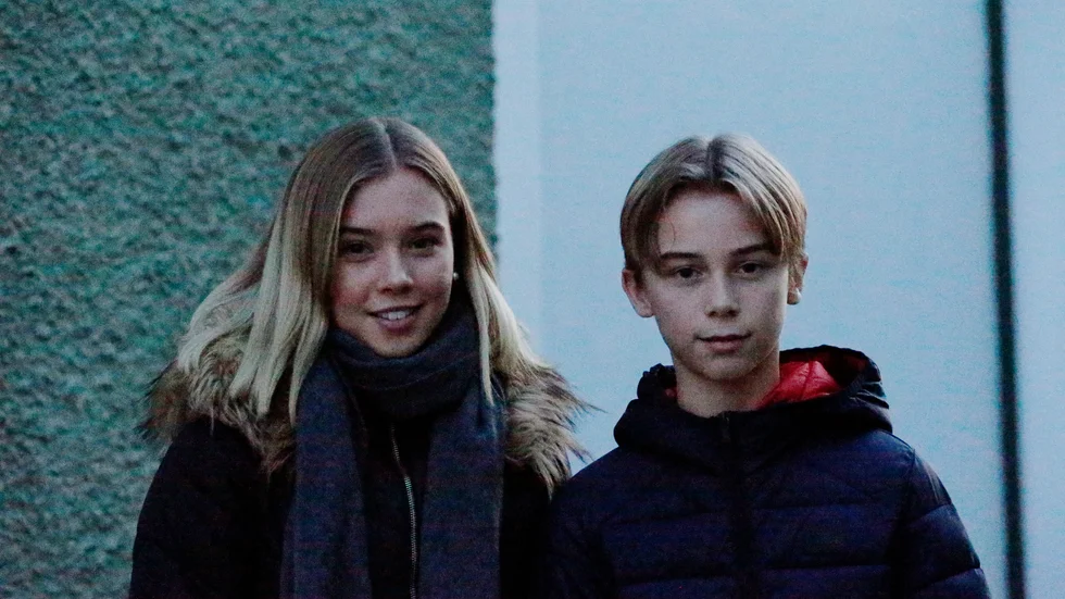 Tilde och Theo Skogholt är två lovande golfspelande ungdomar från Västervik.