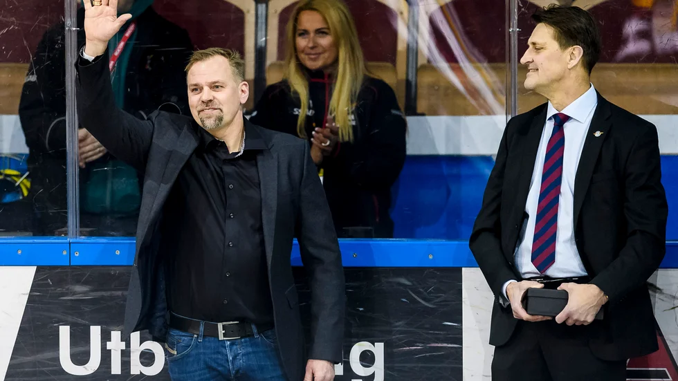 Tomas Holmström har valts in i svensk hockeys Hall of Fame.