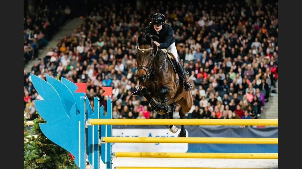 Fanny Blanck , Piteå RK, tävlar i Scandinavium i veckan.