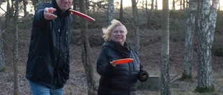 Firar med snabba discar och många steg 
