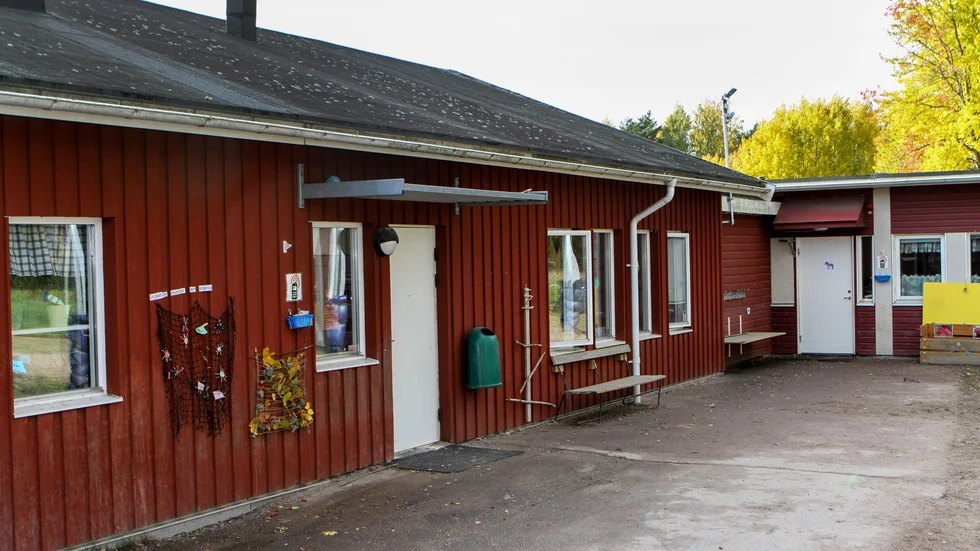 Harbo förskolas lokal Tegelbacken evakuerades på barn för några veckor sedan, på grund av mögel.