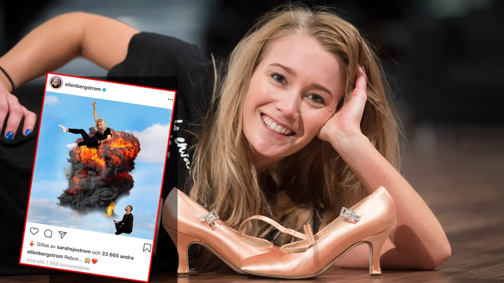 Ellen Bergström från Vingåker ska bli mamma, avslöjar hon på Instagram.