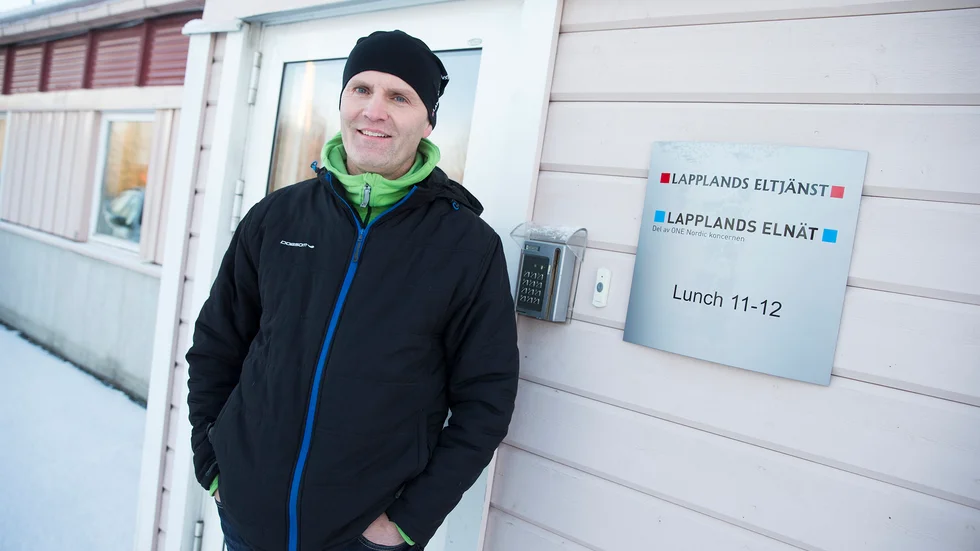 Tony Sundberg, vd Lapplands kraft AB, är besviken över att vindkraftsbygget inte blir av. "Vi har lagt ner mycket tid, pengar och engagemang", säger han. 