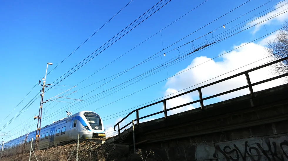 Ett pendeltåg stoppades för kontroll mellan Knivsta och Uppsala på fredagen. Detta då det varnats för att tåget hade varma hjul. Bilden är från ett annat tillfälle.