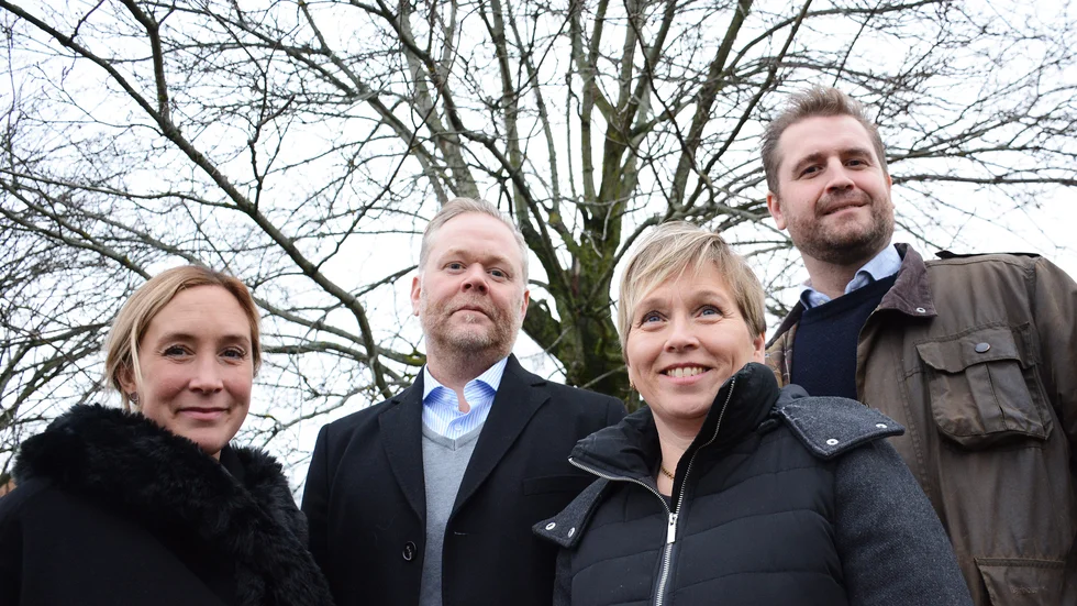 Skogsbarometern presenterades i Vimmerby av Ida Nylén, Magnus Edmark, Marianne Gunnarsson och Nils Persson. "Det finns en stark tro att skogen ska lösa klimatproblemen och behov av mat och kläder".