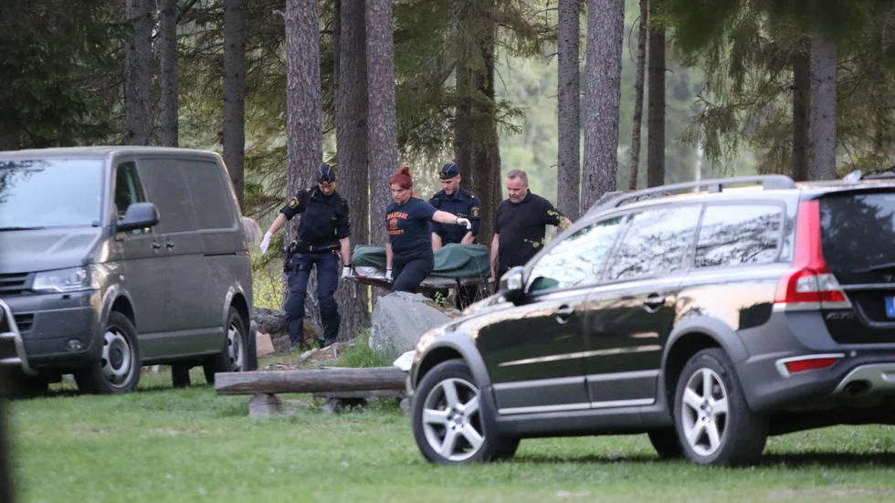 En 22-årig man mördades vid sjön Lafsen nära Vattholma i oktober 2017. 