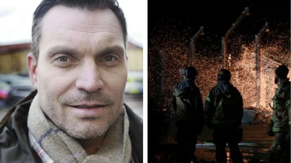 Enligt kommissarie Daniel Axelsson finns det inget som tyder på att branden i Vretagymnasiet var anlagd. 