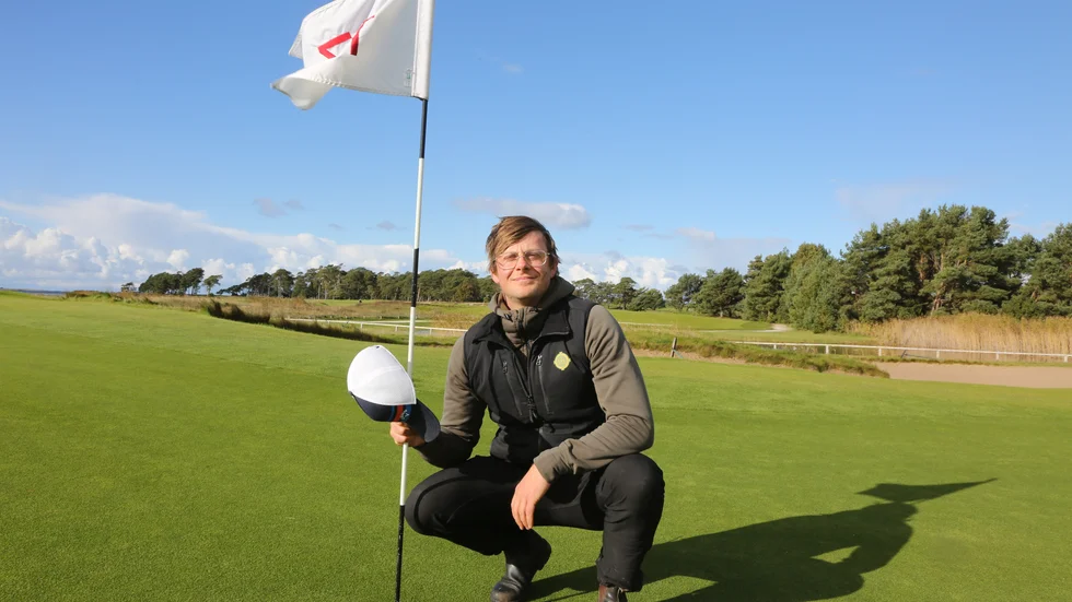 Petter Lindblad är tillbaka som banchef på Visby GK.