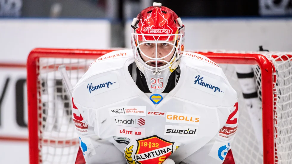 Jesper Eliasson hade en tuff återkomst mellan stolparna. 