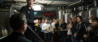 Fullbokat på lokal ölprovning 