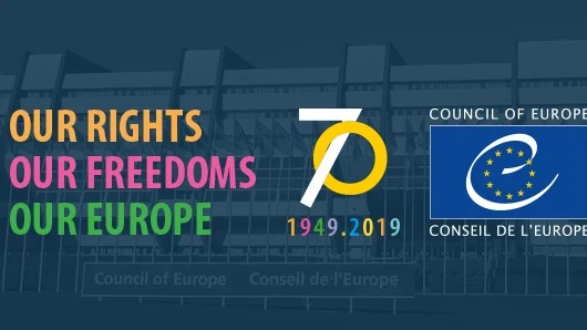 Europarådet firar 70 år i demokratins tjänst. En av deltagarna är kommunstyrelsens ordförande i Gnesta. 