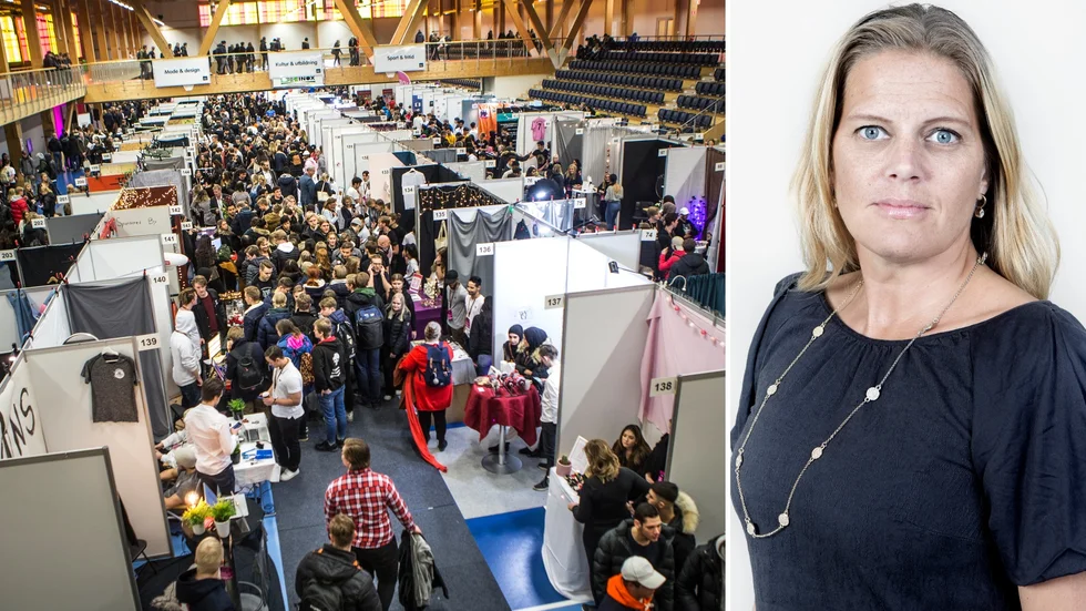 Under onsdagen arrangeras Ung Företagsamhets årliga mässa ”Entreprenörskap på riktigt” i IFU arena. I år med ett nytt deltagarrekord, enligt Ung Företagsamhets regionchef Sofi Lahyani.