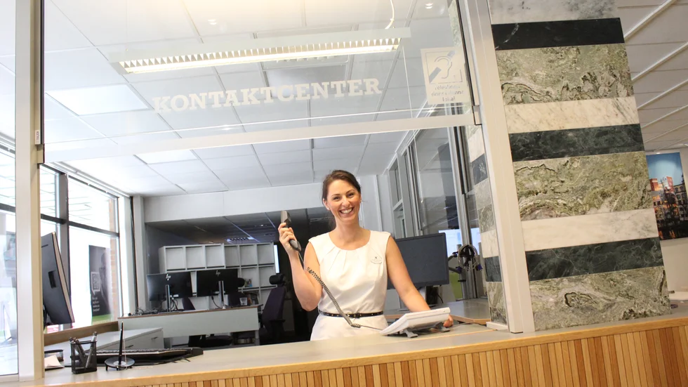 Sommaren 2018 öppnade Jennifer Benckert och de andra kommunens kontaktcenter. 
