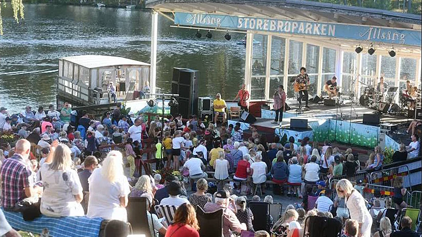 Allsång i Storebroparken tar paus 2020, till förmån för Storebro IF:s 80-årsjubileum. 