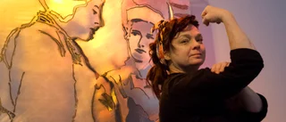 Lokal konstnär hedrar historiens stålkvinnor