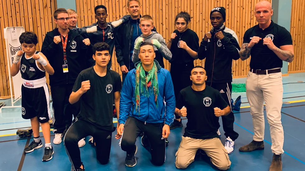Två medaljer fick BK30-gänget med sig från Gripen Cup i Söderköping. Heidar Amiri tog guldet för Motalagänget..