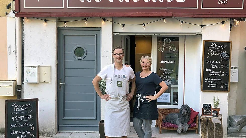 Drömmen om en liten, fransk krog blev sann när Micke öppnade Au Passage.