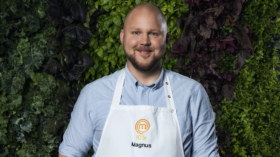 Magnus Eriksson är glad över att vara en av finalisterna i Sveriges Mästerkock.