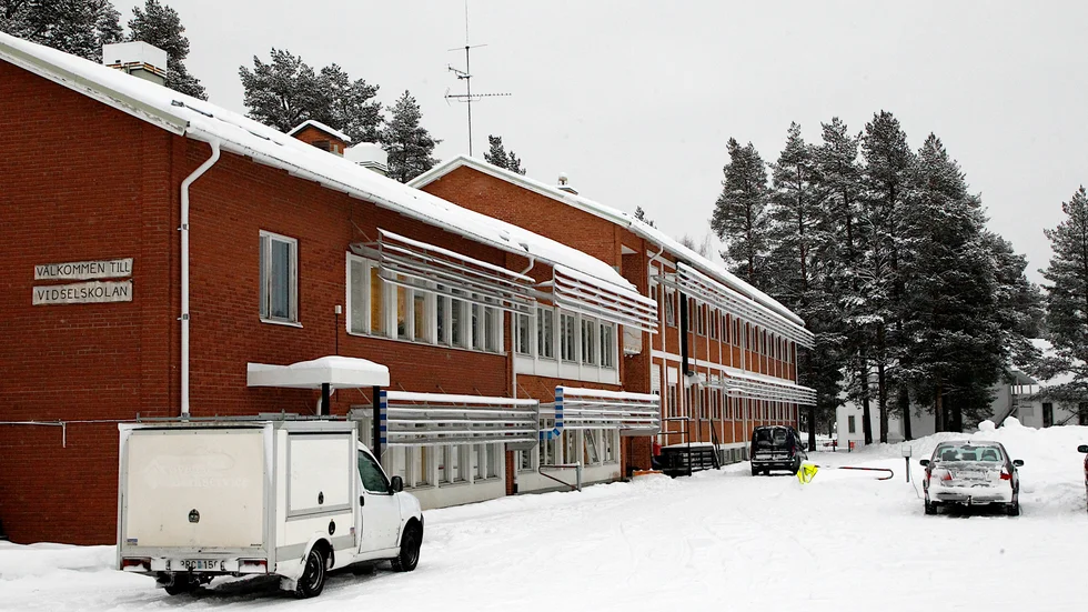 En trafikolycka har inträffat på en E4-påfart norr om Öjebyn.