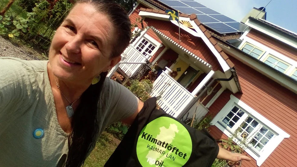 Akko Karlsson är en av skribenterna som ser fram emot måndagens klimattema på kommunfullmäktige.