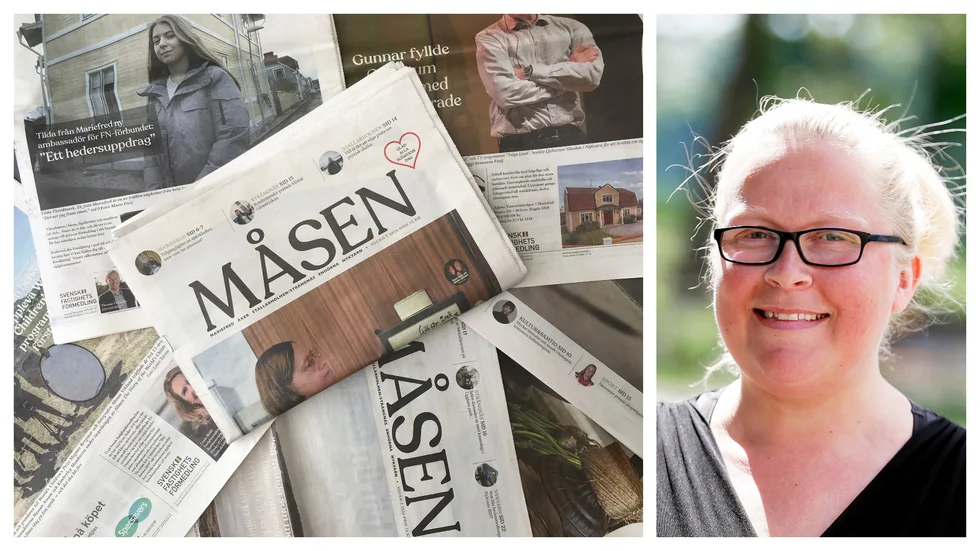 Marie Freij, chefredaktör och ansvarig utgivare för Mariefreds tidning, kallades till Eskilstuna tingsrätt i egenskap av styrelseledamot och ställföreträdare för Mariefredsmedia AB.