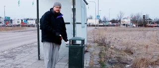 Patrik vill få bort skräpet från gatorna