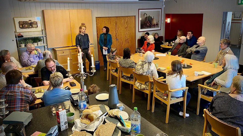 "Frukosten utvecklades till ett jättebra samtal och det märktes att det var angeläget. Det fanns många som ville prata om teman som beror oss som bor här"; säger Lotta Lennartsdotter,  Filmfestivalen Vinteljus. 