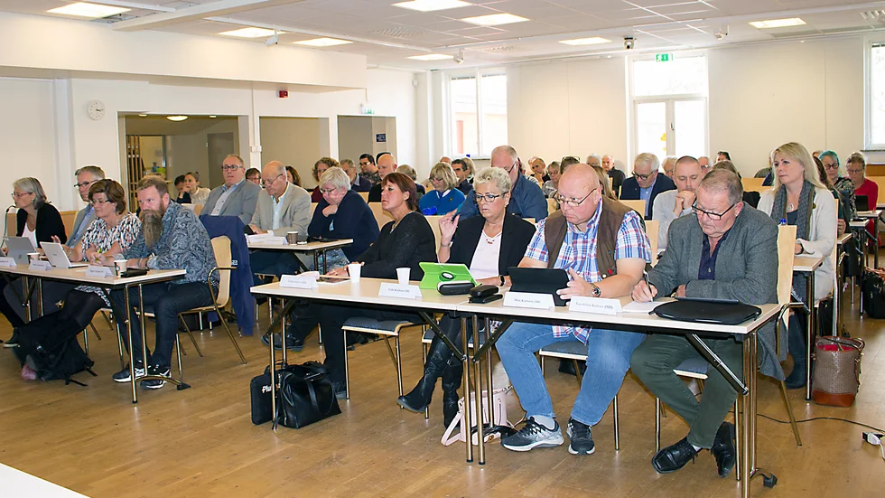 Fullmäktige debatterade delårsrapporten, som fått skarp kritik av revisorerna. Arkivfoto. 