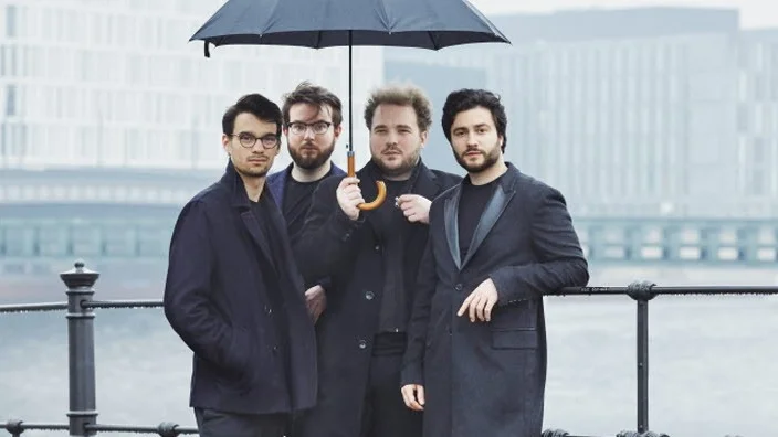 Kammarmusikerna i Goldmund Quartet kommer till Katrineholm på torsdag.
